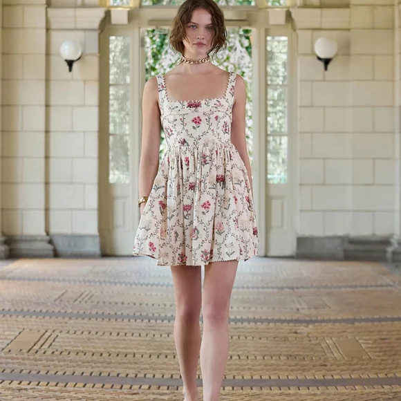 Agua by Agua Bendita Barbara Mini Orquidea Dress - Picture 1 of 8